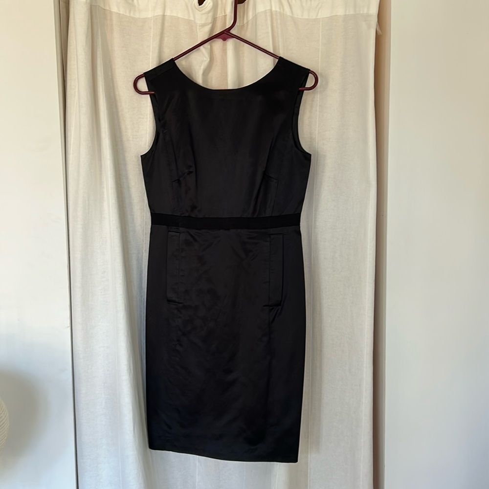 MARC BY MARC JACOBS sexy black dress with gold back zipper size 4 worn once!